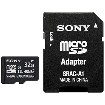 Sony 16GB UHS-I Class 10 microSDHC Memory Card (Upto 40MBPS)