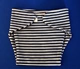 Blue Stripes Diaper Cover