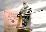 NHL Santa Los Angeles Kings - Santa Claus Figuerine