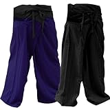 2PACK-[2P003] Thai Fisherman Pants Yoga Trousers
