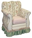 Angel Song Jardin Empire Girl's Chair with Loose Seat Cushion