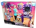 Hannah Montana - Disney - Studio Collection Playset - Making Hannah's MUSIC VIDEO - incl. HANNAH MONTANA - 30cm Doll with Fashion and Accessories, Camera Viewers with 12 Photos, Camera Tripod, Light-Up Vanity, Director's Chair, Clapper Board, Vase of Flowers, Hairdryer, Hairbrush, Comb, 3 Perfume Bottles and 2 Lipsticks