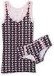 Rocawear Women's Laced Trimmed Tank With Cheeky Set