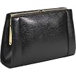 Aspects Lizard Grain Leather Clutch