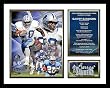 Barry Sanders Detroit Lions NFL Framed Photograph Career Milestone Collage
