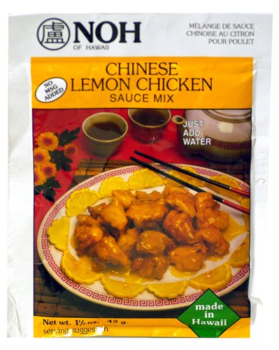 NOH Chinese Lemon Chicken Sauce Mix by NOH of Hawaii