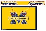 University of Michigan Fight Song Poster - Logo created using the lyrics to "The Victors" AMAZING!!!