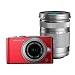 Olympus E-PL3 Compact System Camera - Red (M.ZUIKO Digital 14 -42mm II R and M.ZUIKO Digital 40 -150mm Lenses)