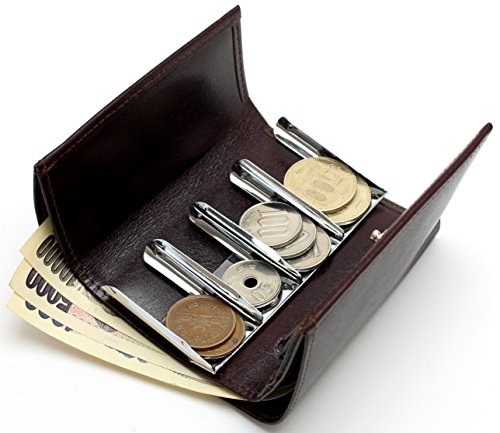 [メンズ カンパニー]Men's company 「 日本製 本革　コインホルダー 2 」 お札 カード入れもある 長年愛され続ける 小銭入れ コインキャッチ 3色 (Made in Japan シリーズ) 男女兼用 (ダークブラウン)