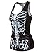 Hot Fashion Women Corpse Bride Printed Sleeveless T Shirt Vest Tank Tops