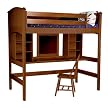Cooley Study Loft Bed - Cherry