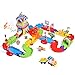 FUN LITTLE TOYS 189 PCs Train Sets with 3D Puzzles Including Electric Toy Train, Train Railway Tracks, 3D Train Station, Model Train Scenery, Christmas Train Set for Kids