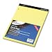 Ampad : Evidence Dual Ruled Pad, Law Rule, 8-1/2 x 11-3/4, Canary, 100 Sheets -:- Sold as 2 Packs of - 1 - / - Total of 2 Each