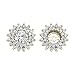 14K Yellow Gold 1/2 ct. Diamond Earring Jackets