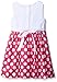 Rare Editions Big Girls' Eyelet To Dot Print Dress