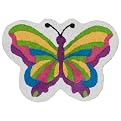 Lovely Butterfly Bath Rug