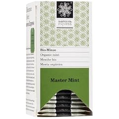 Samova Master Mint Express -Bio-Minze (20 Beutel  1,3g), 1er Pack (1 x 26 g)