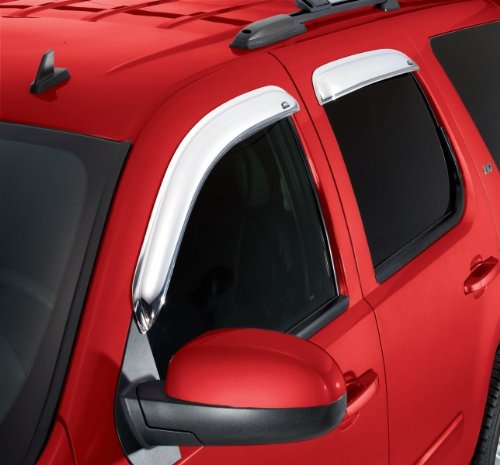 Auto Ventshade 684623 Chrome Ventvisor - 4 Piece