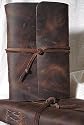 Leather Writing Journal with Strap closure