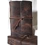 Leather Writing Journal with Strap closure