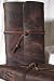 Leather Writing Journal with Strap closure