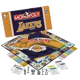 Los Angeles Lakers Monopoly by USAopoly