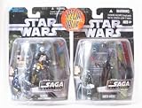 Scorch Republic Commander and Darth Vader - Star Wars Saga Collection Special Value Pack