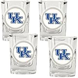 Kentucky Wildcats 4 Piece Shotglass Set