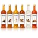 Amoretti Premium Holiday Syrup 6 Pack (Chai, Cinnamon, Eggnog, Gingerbread, Nutmeg, Pumpkin Spice) - 750ml Bottles