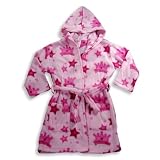 Tag Apparel - Girls Fleece Princess Robe, Pink
