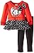 Disney Girls' Minnie Mouse Quilted Long-Sleeve Pullover and Legging Set