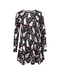 Girls Elastane/Polyester Stretchy Flared-Skirt  Dress