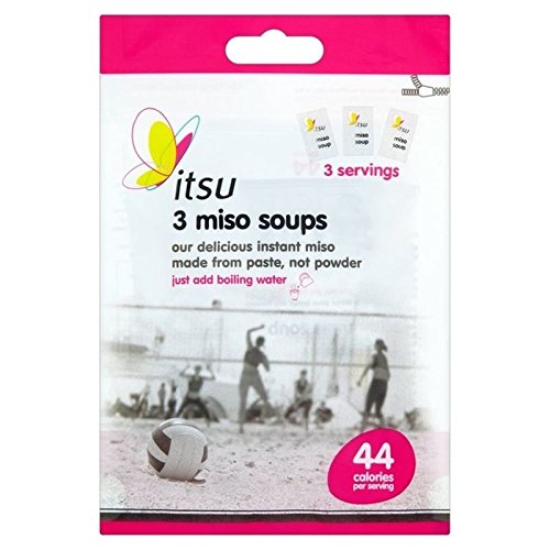 Itsu Miso Soup Pouch Original 3 x 25g - Pack of 6