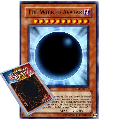 Childrens Toyshop  Toys : Yu Gi Oh : JUMP-EN017 Limited Ed The Wicked Avatar Ultra Rare Promo Card