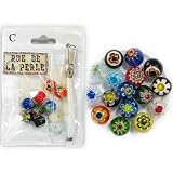 SG Paris - Rue De La Perle - Perles En Verre Millifiory 10 Mm / 10 Pieces