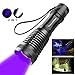 Pocketman UV Flashlight Black Light,2 in 1 UV Flashlight and Tactical Flashlight for Dog or Cat Urine on carpet, Pet Stain & Bed Bug or Camping,Hiking