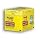 Post-it Super Sticky Notes, 4 x 4-Inches, Canary Yellow, Lined, 12-Pads/Pack