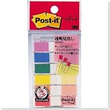 3Mポスト・イット フラッグ 透明見出し・エコノパック 6色混合 4.36×1.0cm 683MH