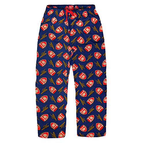 Arsenal FC Official Football Gift Mens Lounge Pants Pajama Bottoms Navy XL