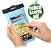 DandyCase Blue Waterproof Case for Apple iPhone 5, Galaxy S4, HTC One, iPod Touch 5 - Also fits other Large Smartphones up to 5.3