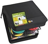 Case Logic Nylon CDW208-Disc Wallet (Holds 224CD/DVD)