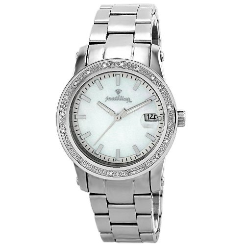 JBW Women's JB-6224-I "Starlight" White Mother-Of-Pearl Dial Diamond Watch