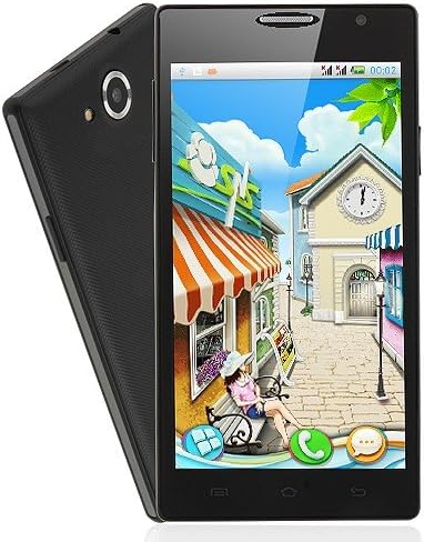 CUBOT C11 5.0 Inch Unlocked Cellphone Android 4.2 MTK6572 Dual Core Dual SIM Dual Standby Smartphone (Black)