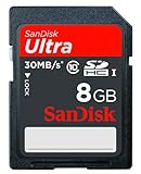 SanDisk Ultra SDHC 8 GB 30 MB/s Classe 10