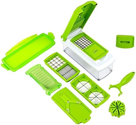 plus 12pc Super Slicer Plus Vegetable Fruit Peeler Dicer Cutter Chopper Set Nicer Grater cheap with best quality