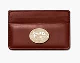 Florida Gators 1 2006 Year of the Gator (Gold Plated) on Brown Leather Business Card / Credit Ca