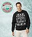 TeeStars Men's - Winter Is Coming Ugly Christmas Sweater Sweatshirt