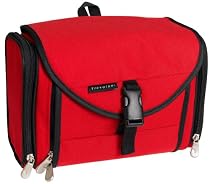 Travelon Hanging Toiletry Kit, Red, One Size