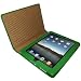 Piel Frama Premium Leather Case with MAGNETIC Closure for the Apple iPad (1st Generation) (Green)
