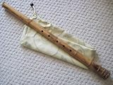 6 Hole Shakuhahci Dongxiao Bamboo Flute w. Root End Zen Instrument Good for C/D/F/G Key